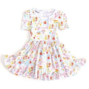 Girlhood Best Day Ever Twirl Dress Disney world Disney Land, 8Y (V6)